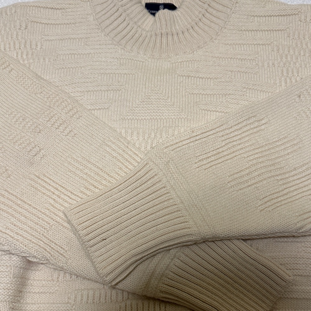 Ermenegildo Zegna Beige Turtleneck Sweater View 2
